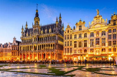 The Grand Place in Brussels