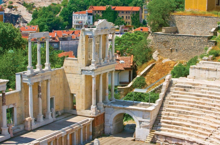 Ancient theatre in Plovdiv