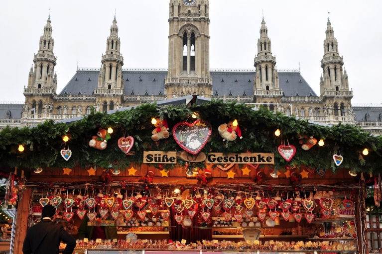 Christmas market, Vienna