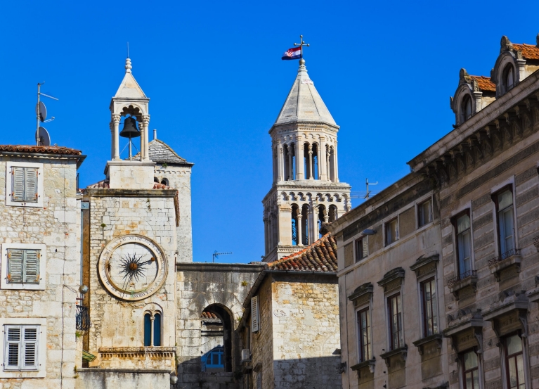 Diocletian palace in Split