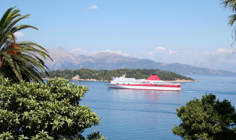 Ferry to Corfu