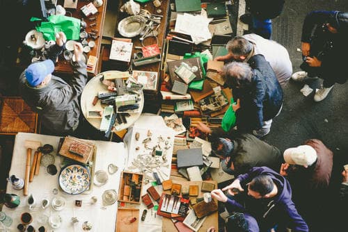 flea-markets-in-europe-birdeye-shot-of-a-store-at-the-flea-market