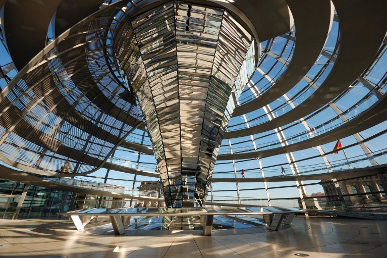 Interior of the Reichstag Berlin