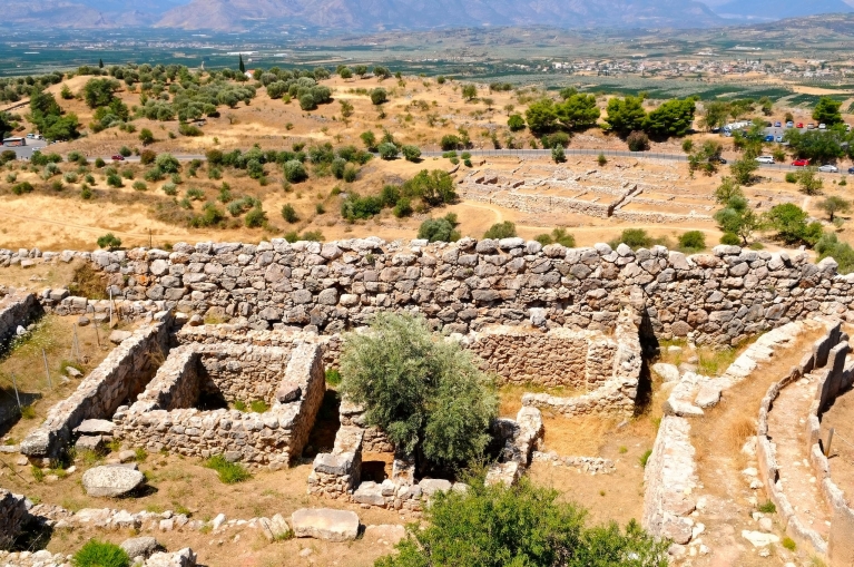 Ancient town of Mycenae