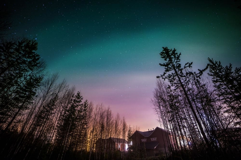 The Northern Lights in Lapland