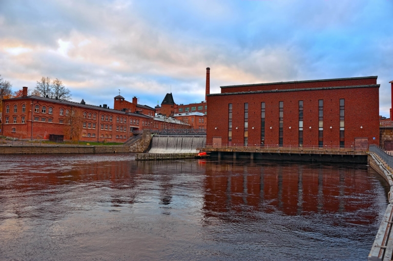Old power plant in Tampere