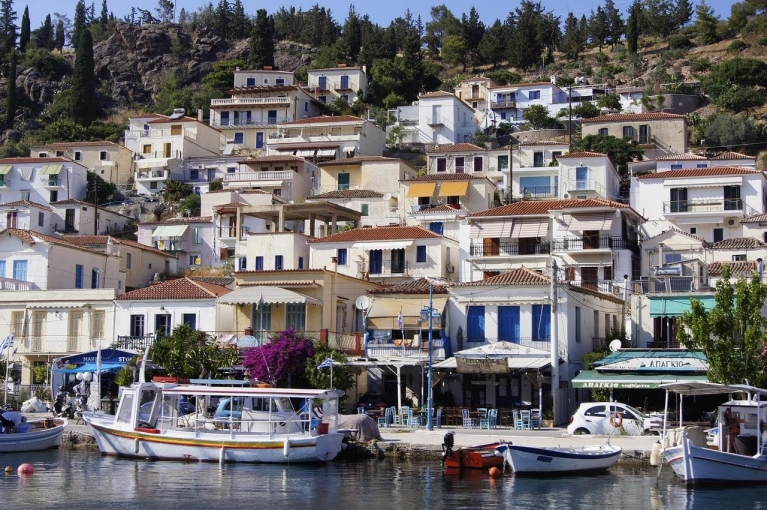 Paros - Boats and Whitewashed Houses | Greek Islands