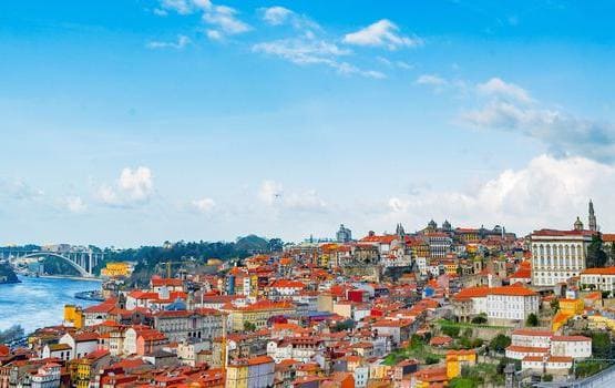 View of Porto and the Douro river