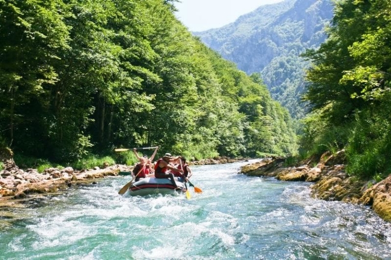Rafting on Neretva river, Bosnia-Herzegovina