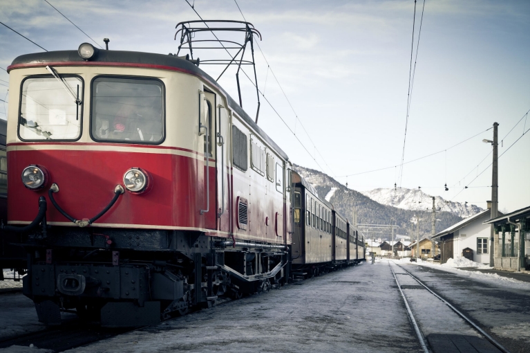 Regional train in Austria