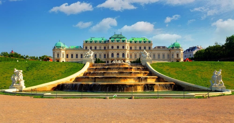 Belvedere Palace, Vienna, Austria