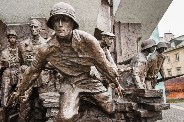 The Warsaw Uprising monument