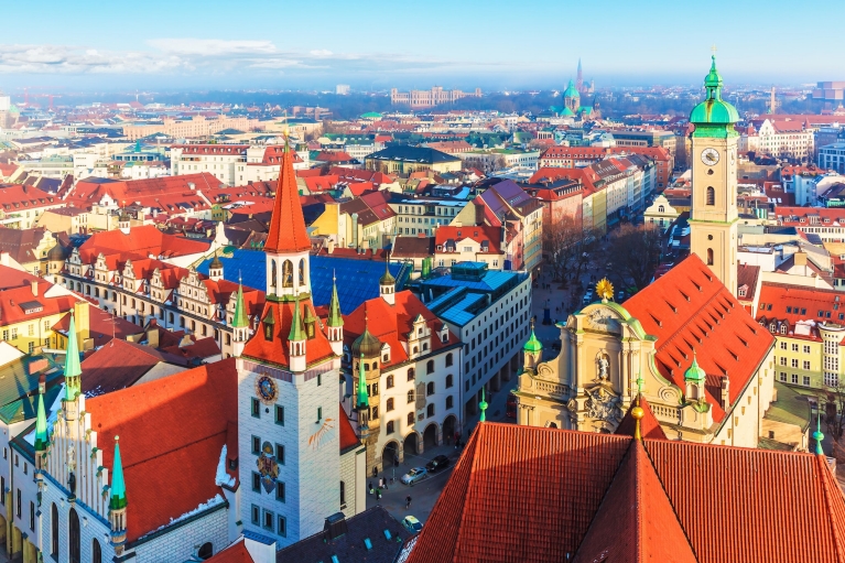 Skyline of Munich