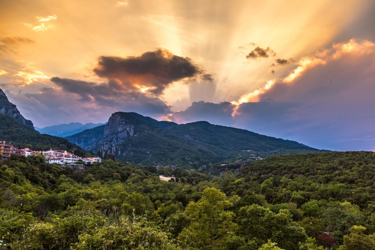 Sunrise over Mount Olympus | Ancient History Tour