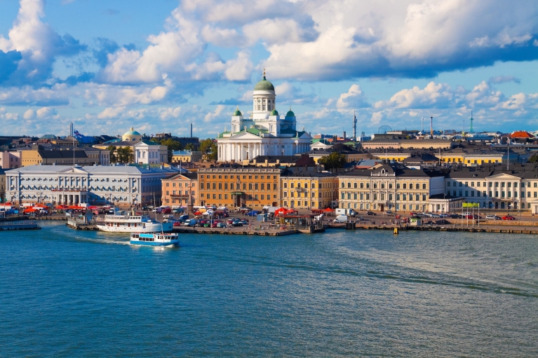 Panorama of Helsinki
