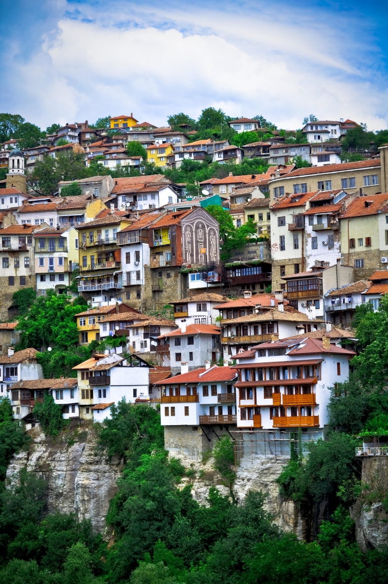 Ancient houses in Veliko Turnovo