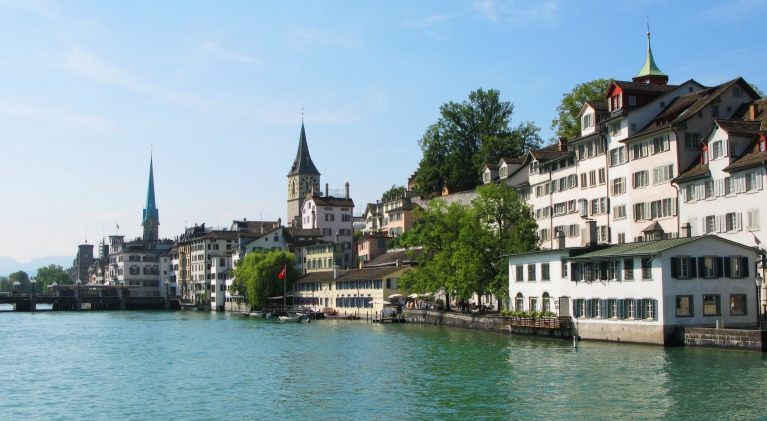 View on Zürich, Switzerland
